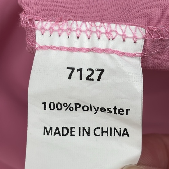 Pink Halter Neck Women's Top - Picture 7 of 9